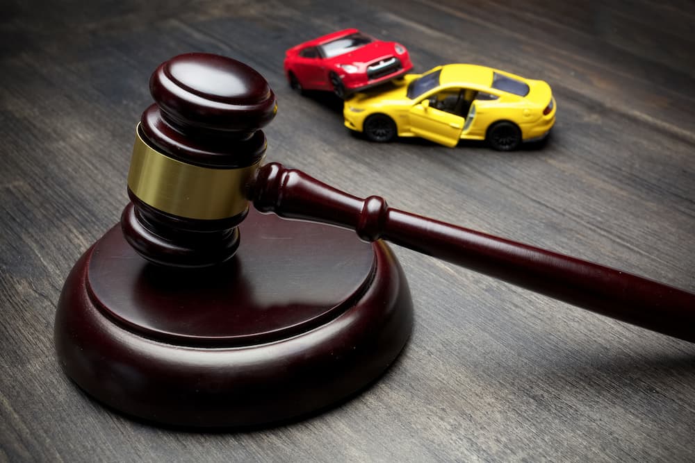 What happens after a car accident deposition